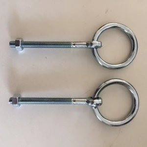 M10 Asma Kilit Halkası 10MM Ahşap Metal Kapıya Kilit Aparatı 2 Adet