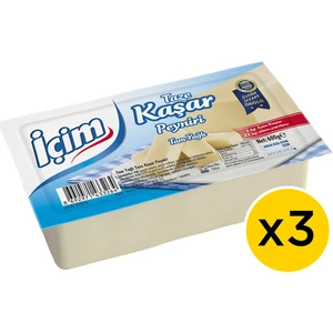 Kaşar Peyniri 600 gr x 3 Adet