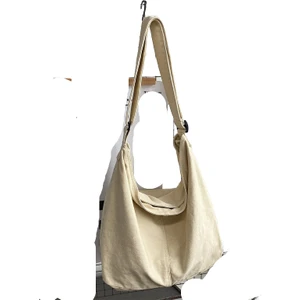 Literary Youth Yıkama Efektli Kanvas Çanta (Yurt Dışından)