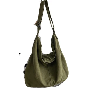 Literary Youth Yıkama Efektli Kanvas Çanta (Yurt Dışından)