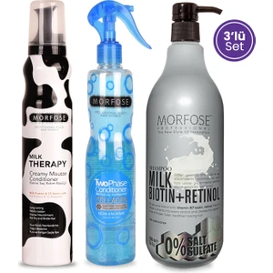 morfose Kuru Saçlar Için Nemlendirici Bakım Seti