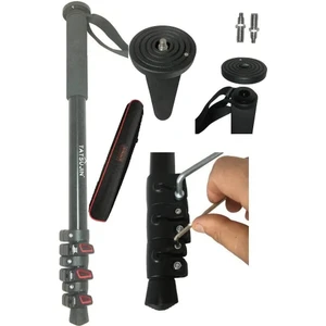 Broadcast Profesyonel Video Monopod 200 cm 7 kg Taşıma