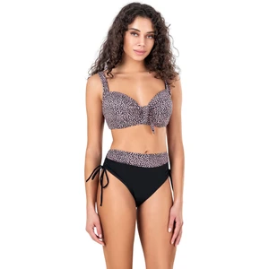 Kadın Büyük Beden Balenli Fiyonk Detaylı Bikini Takımı