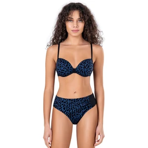 Kadın Leopar Desenli Destekli Bikini Takımı