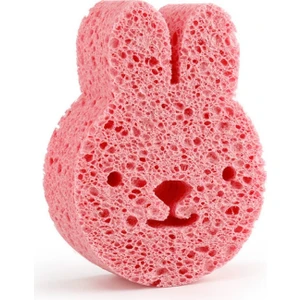 Bebek Yenidoğan Çocuk Banyosu Artifact Sünger (Pembe Tavşan) (Yurt Dışından)