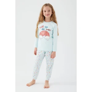 We So Sweet Aık Nil Kız Çocuk Pijama Takım