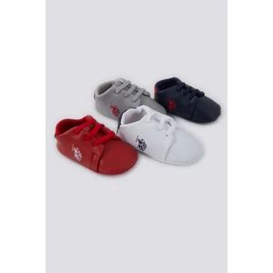 U.S. Polo Assn. Comfortable Gri Erkek Bebek Ayakkabı