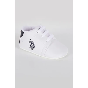 U.S. Polo Assn. Comfortable Beyaz Erkek Bebek Ayakkabı