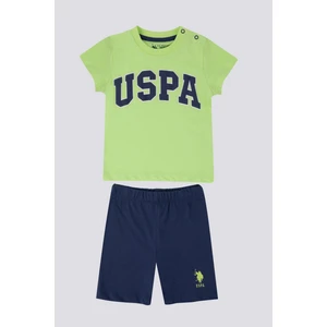 U.S. Polo Assn. Vitality Yeşil Bebek T-shirt Takım