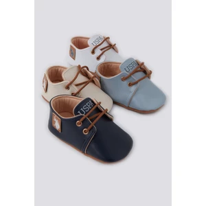 U.S. Polo Assn. Krem Bebek Ayakkabı