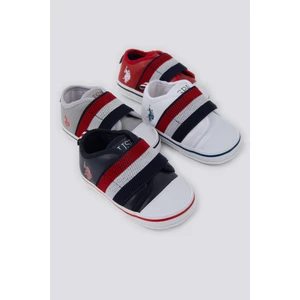 U.S. Polo Assn. Soft Texture Gri Bebek Ayakkabı