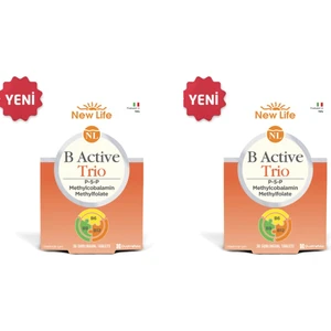 New Life B Active Trio 30 Tablet 2 Kutu