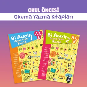 Okul Öncesi Okuma Yazma Kitapları 2'li