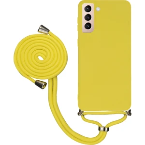 Samsung Galaxy Note 20 Ultra N985 Uyumlu Kılıf Silikon Boyundan Askılı Ipli Lansman Kapak Renkli Tpu