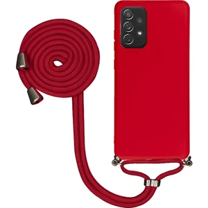 Xiaomi Redmi Note 10 Pro Uyumlu Kılıf Silikon Boyundan Askılı Ipli Lansman Kapak Renkli Tpu
