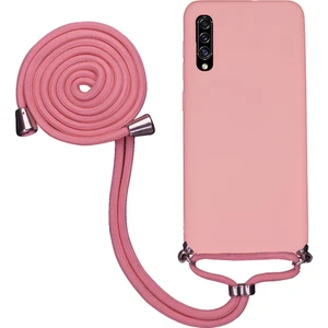 Xiaomi Mi Note 10 Uyumlu Kılıf Silikon Boyundan Askılı Ipli Lansman Kapak Renkli Tpu
