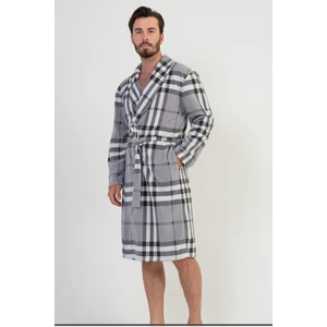VİENETTA 203087-0188 ERKEK GRİ POLAR SABAHLIK