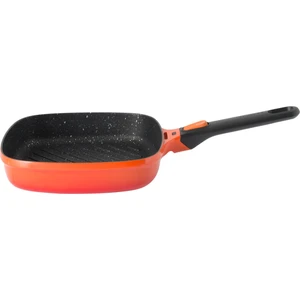 Gem Stay Cool Soft Orange Çıkarılabilir Saplı Izgara Tava 24 cm