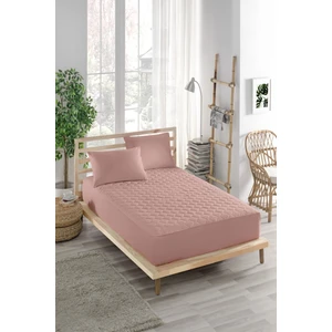 Ely Parker Renkli Alez Pembe Sıvı Geçirmez Mikro Kapitoneli Fitted Çift Kişilik Tek Kişilik Bebek Alezi Su