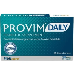 Provim Daily Probiyotik Mikroorganizma İçeren Takviye Edici Gıda 30 Kapsül