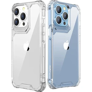 Apple iPhone 12 Pro Kılıf Darbe Korumalı Hopörlör Korumalı Alp Şeffaf