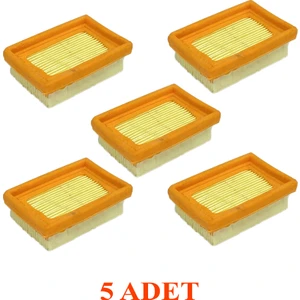 Fuji Filtre 5 Adet Oleo-Mac Wolfmac Motorlu Tırpan Oleo Mac Hava Filtresi 753 T 453 Bp 9 Cm x 6,5 Cm