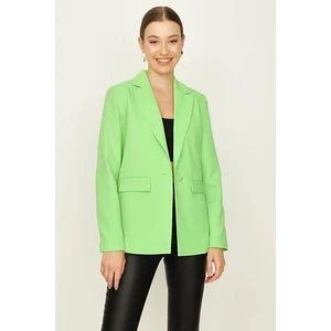 Select Moda Kadın Tek Düğmeli Blazer Ceket