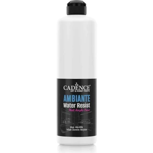 Ambiante Suya Dayanıklı Akrilik Boya Aw-01 Beyaz 500ML + Katalizör 20GR