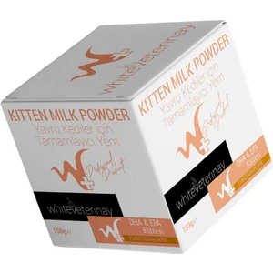 Whiteveterinay Kitten Milk Powder Yavru Kedi Süt Tozu 150 gr