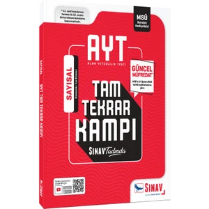 Sınav Yayınları 2023 AYT Sayısal Tam Tekrar Kampı