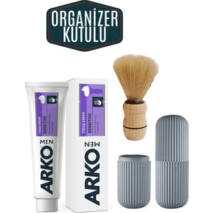Men Sensitive Tıraş Kremi + Tıraş Fırçası 712663