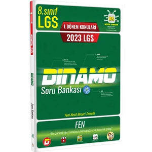 Tonguç Akademi 2023 LGS 1. Dönem Fen Bilimleri Dinamo Soru Bankası