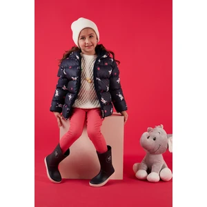 Ekstra Dolgulu İçi Yumuşak Polarlı Kapüşonlu Şişme Mont Kız Çocuk MONT 5763001