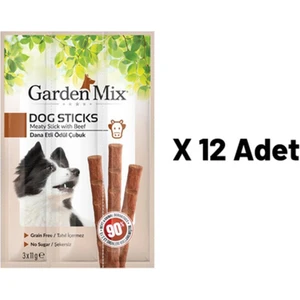 Garden Mix Gardenmix Dana Etli Köpek Stick Ödül  3 x 11 gr 12'li