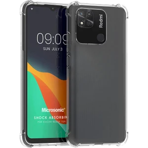 Xiaomi Redmi 10A Kılıf Shock Absorbing Şeffaf