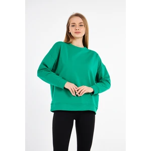 Oversize Iki Iplik Basic Sweatshirt