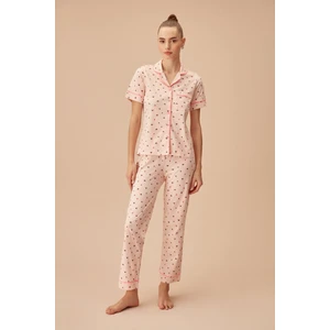 Heart Maskülen Pijama Takımı