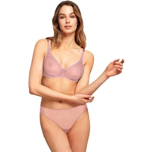 Mell Transparan Toparlayıcı Gül Kurusu Sütyen