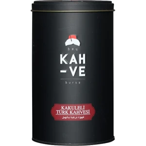 Bey Kahve Türk Kahvesi Kakuleli Teneke 250 G Kakuleli