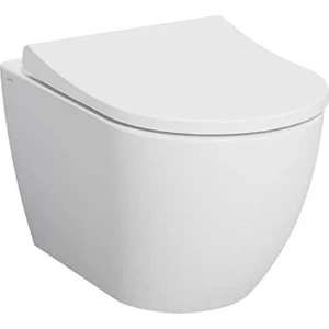 Vitra S60 Rim-Ex Smoothflush Beyaz Kanalsız Asma Klozet ve Yavaş Kapanır Kapak 7510L003-0090