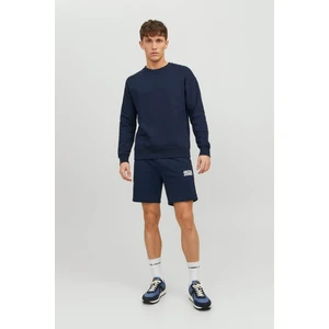 Jack & Jones Jpstnewsoft Sweat Shorts Bex Sn Lacivert Erkek Şort 12228920-Navy