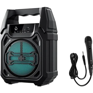 Koçak Elektronik GTS-1283 Taşınabilir Kablosuz Speaker 6.5 Inç Bluetooth Hoparlör