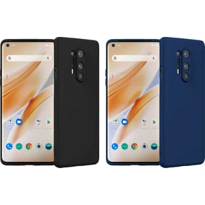 Oneplus 8 Pro Campro Serisi Kamera Korumalı Silikon Kılıf -AL3427