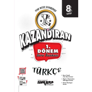 Ankara Yayıncılık 8.Sınıf  LGS Kazandıran 1. Dönem Türkçe Soru Bankası