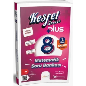 Günay Yayınları Günay 8. Sınıf Keşfet Plus Serisi Matematik 1. Dönem Soru Bankası