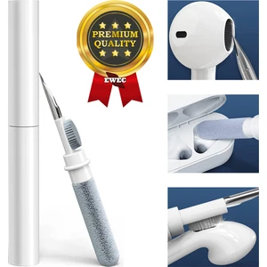 Bluetooth ve Kablosuz Kulaklık Temizleme Kalemi Aparatı, 3'ü 1 Arada Airpods Temizleme Kalemi Kiti