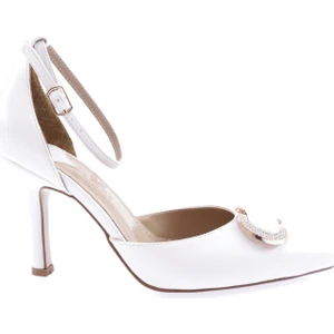 2000-23Y Kadin Bilekten Bağli Kristal Tokali Ince Topuklu Ayakkabi