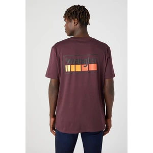 Wrangler Erkek Bordo Bisiklet Yaka Tişört