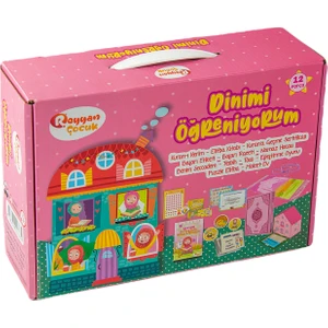 Dinimi Öğreniyorum Seti - Pembe Renk - 12 Parça