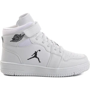 Haykat Beyaz Unisex Çocuk Günlük Sneaker Spor Ayakkabı